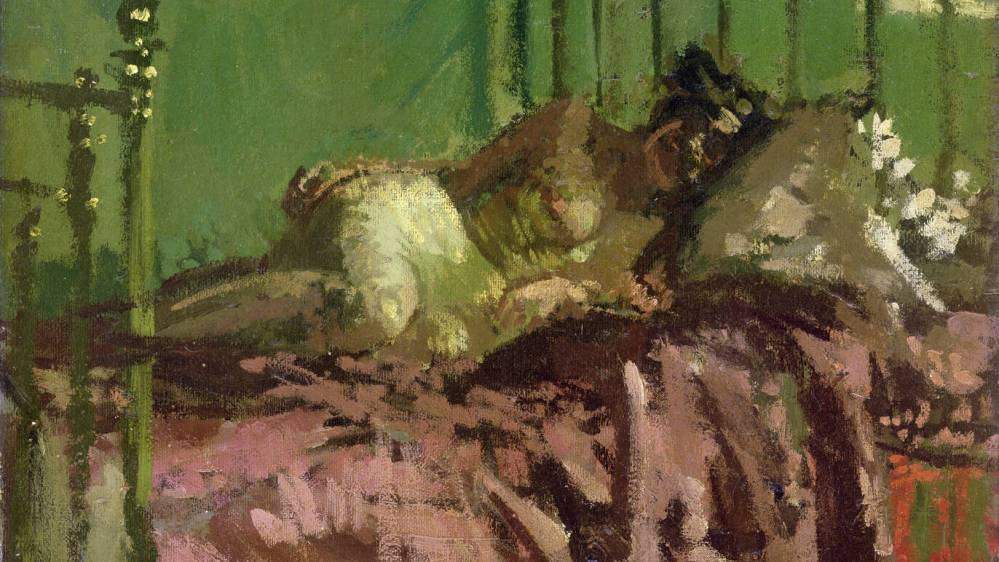 Walter Sickert, Reclining Nude (Le lit de cuivre), 1906, Oil on Canvas, 51cm x 41cm, Royal Albert Memorial Museum & Art Gallery, Exeter. Tate Britain.